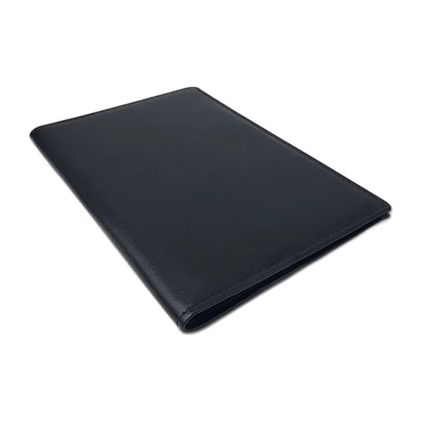 Leather passport holder with RFID protection — photo 4