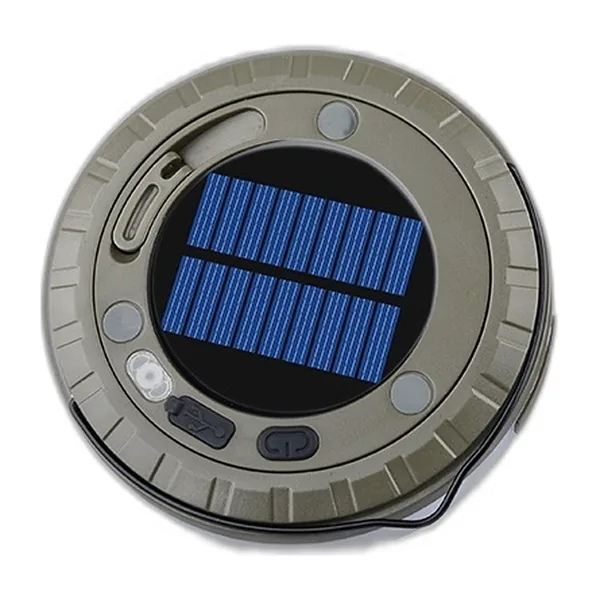 Solar tent light with string lights, USB-C charging — photo 3