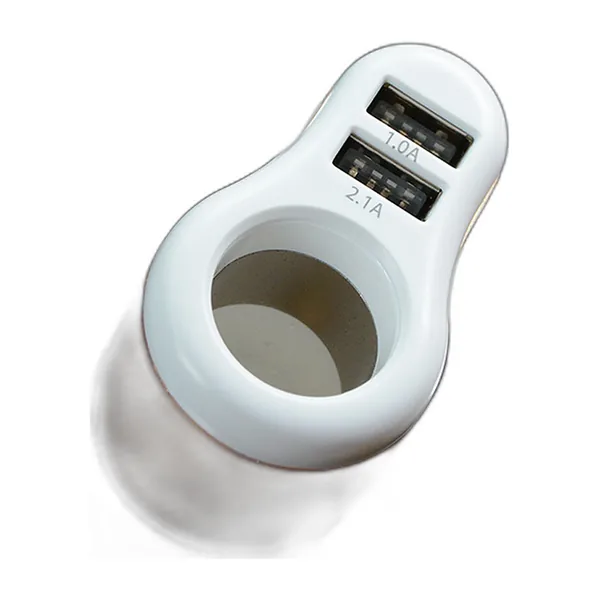 Cigarette-lighter socket splitter with 2 USB ports, 12-24 V — photo 4