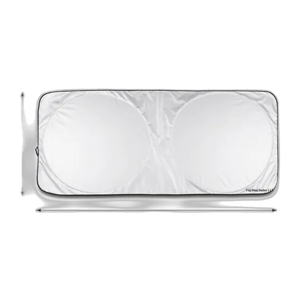 Foldable reflective windscreen sunshade, 150 × 70 cm — photo 2