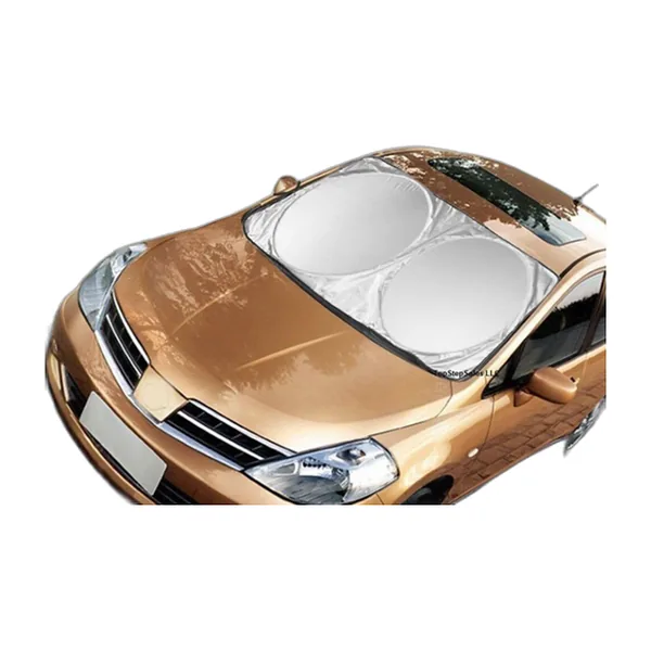 Foldable reflective windscreen sunshade, 150 × 70 cm — photo 3