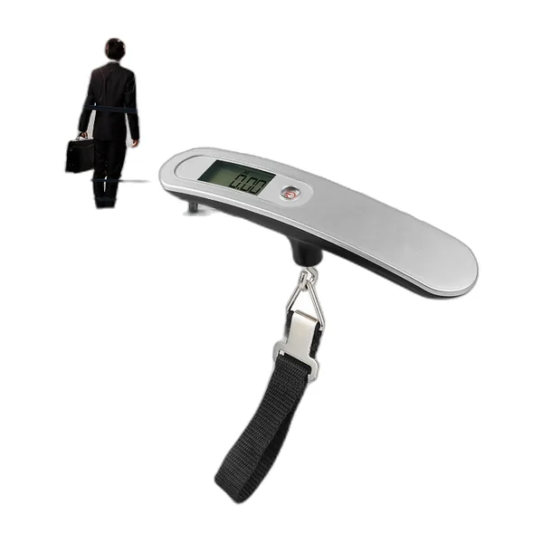 T-shaped digital luggage scale with strap