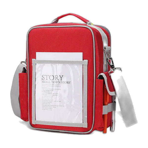Empty first-aid shoulder bag, 32 × 26 × 12 cm — photo 3