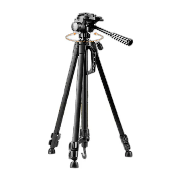 Aluminium photo tripod, 139 cm, with quick-release plate and bag — photo 2